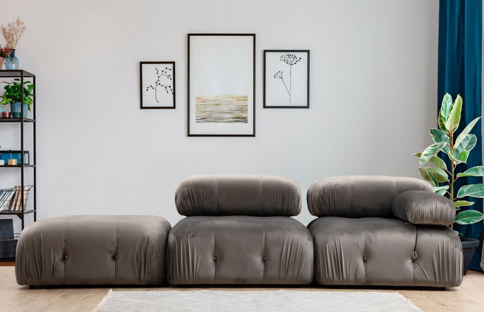 Atelier Del Sofa Bubble 1R - Gris Atelier Del Sofa Bubble 1R - Gris